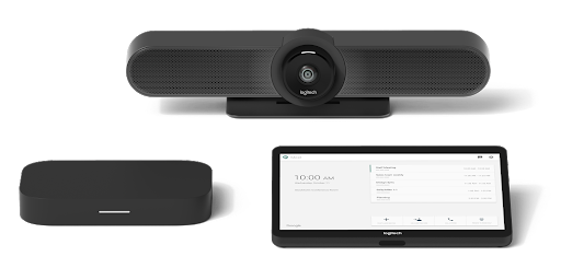 Google Meet hardware Logitech small room solution